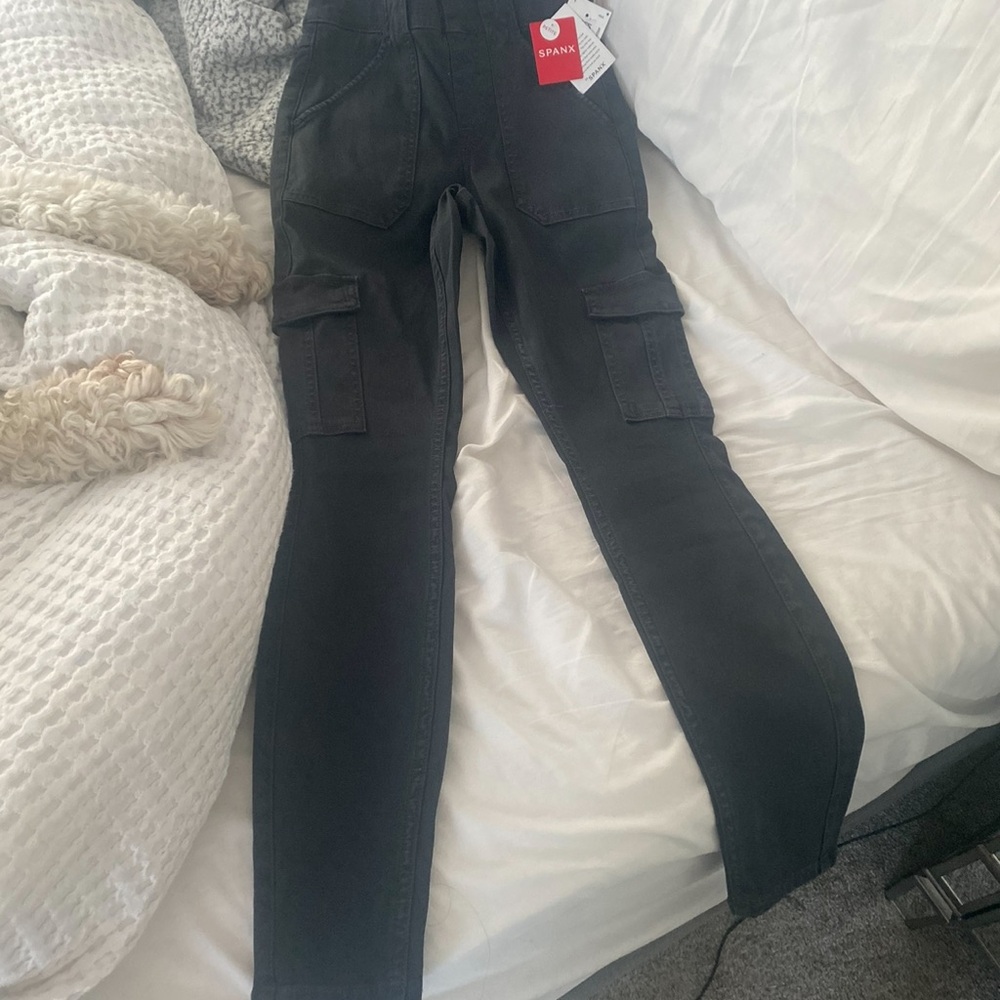 spanx high waisted cargo pants. New with tags